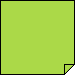 green sticky note front